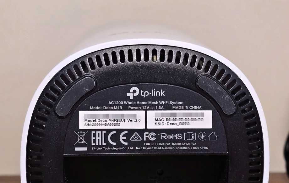 TP-Link Deco M4 AC1200 Mesh Wi-Fi