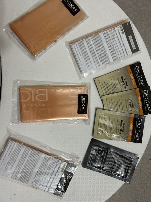 Ochronny krem BIOKAP plus peleryny i rękawiczki