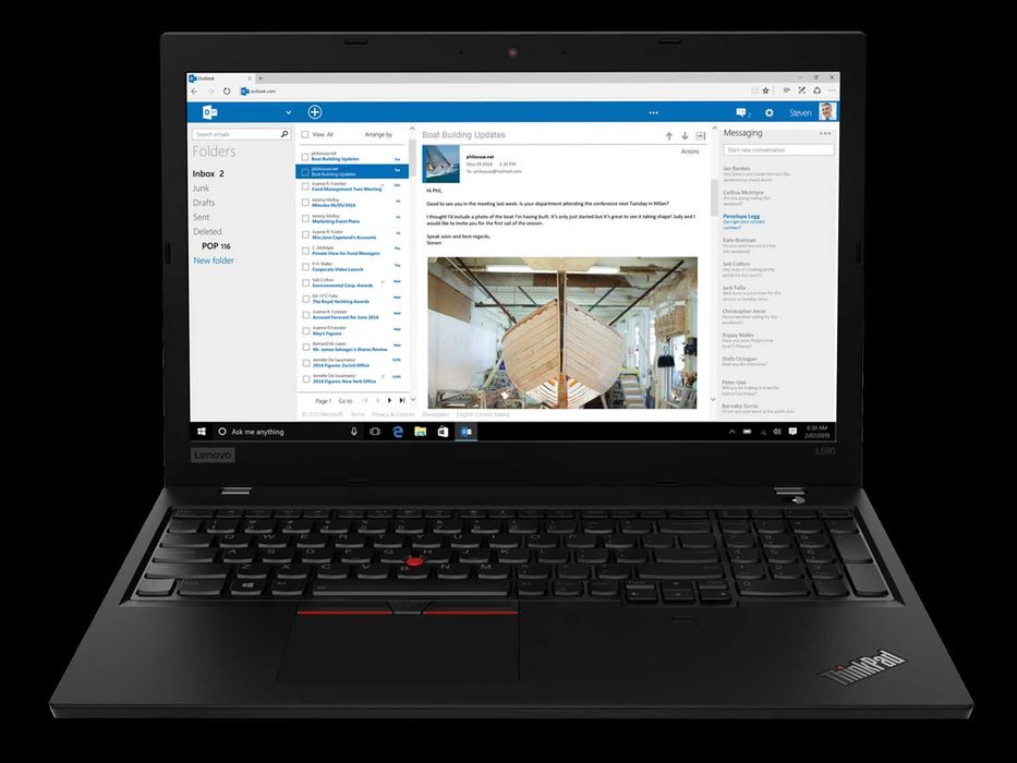 !!! Incrível !!! Lenovo ThinkPad L590 I5-8265 8gb Ram