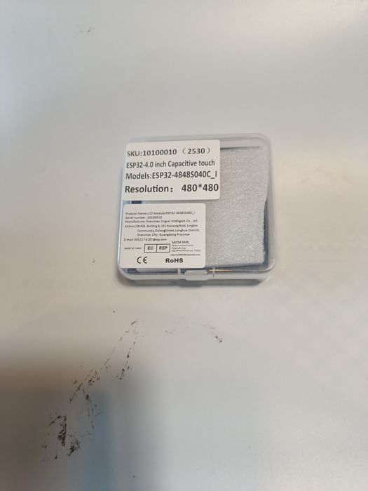 Ekran dotykowy exp32 S3 4