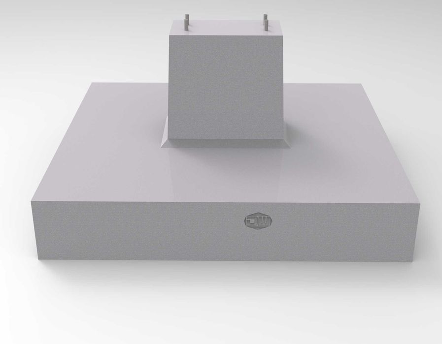 Stopa Fundamentowa Prefabrykowana hala o rozpiętości 20m 8 Ton Nowa