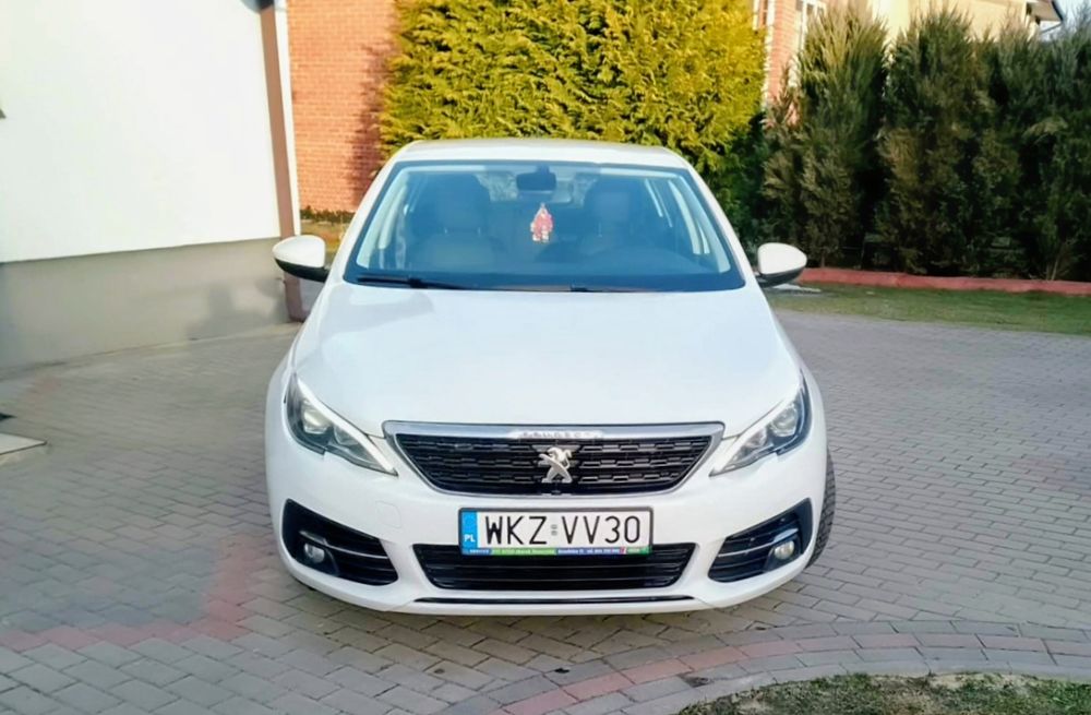 Peugeot 308  1.5 BlueHDI 2019 Doinwestowany Bardzo zadbany