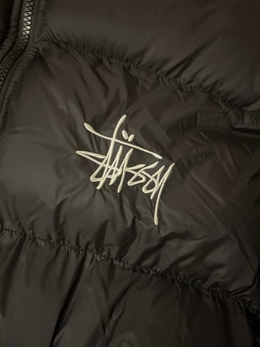 Casaco Stüssy Preto/Rosa (L)