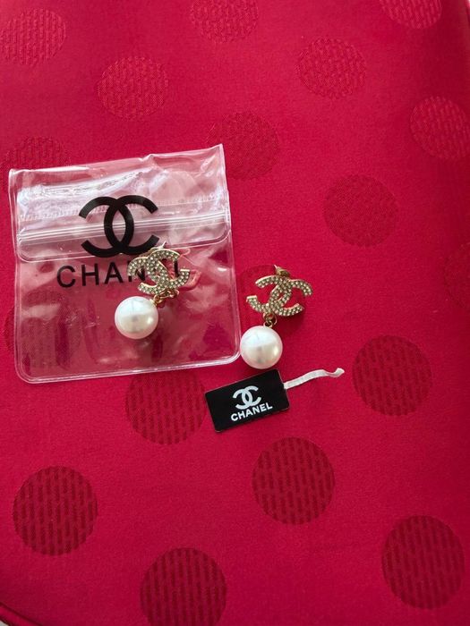 Серьги гвоздики Шанель, Chanel