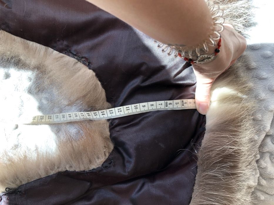 Чорнобурка, чернобурка, комір хутро