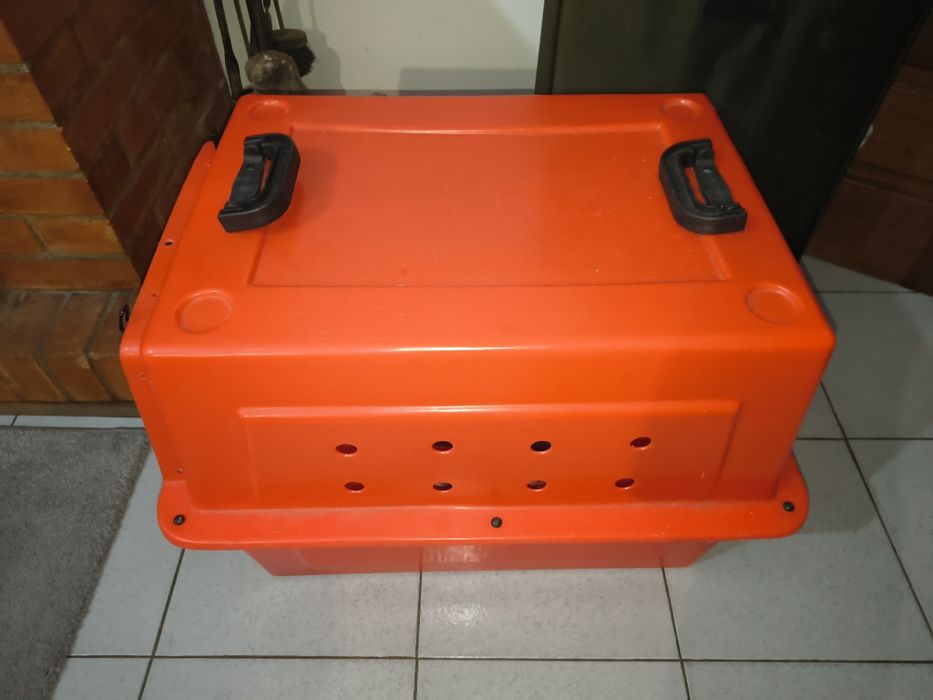 Caixa de transporte para cão