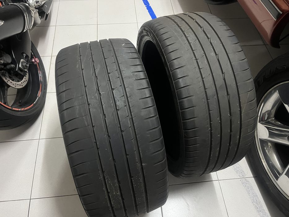Pneus 265 35 r22 e filtro ar BMW e manete Mugen