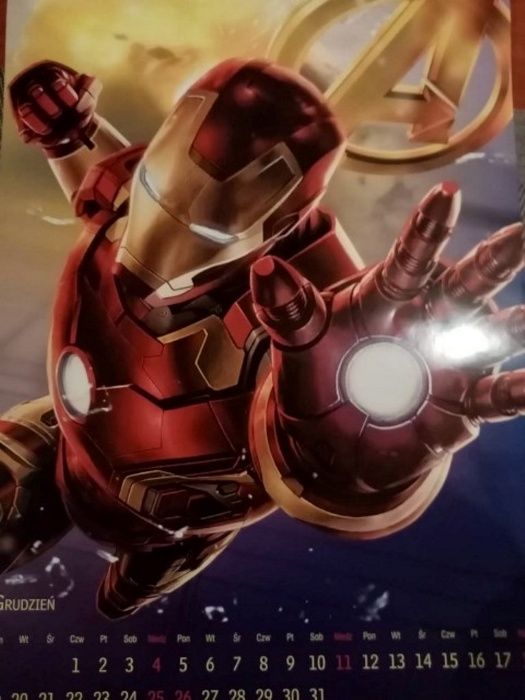 MARVEL AVENGERS 2 Kalendarze Unikaty Gratis wysyłka