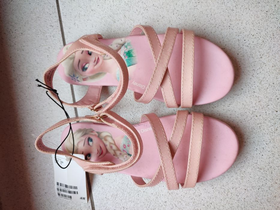 Sandałki kraina lodu h&m roz 33