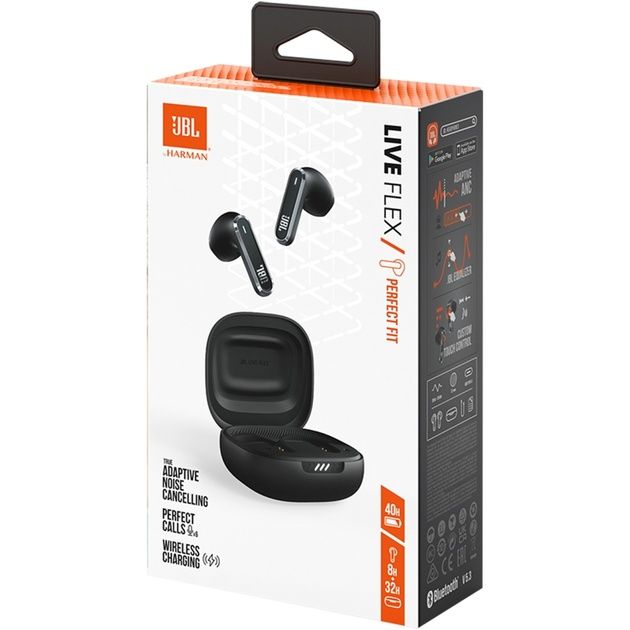 Навушники JBL Live Flex Black (JBLLIVEFLEXBLK)  б/у