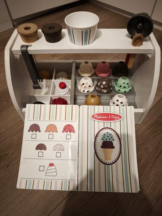 Lodziarnia Melissa Doug drewniane dla dzieci