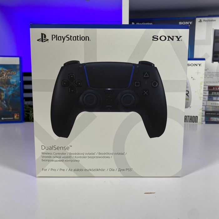 Геймпад Sony PlayStation 5 DualSense Midnight Black Чорний PS5 Новий
