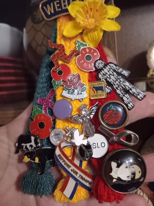 Значки піни різні