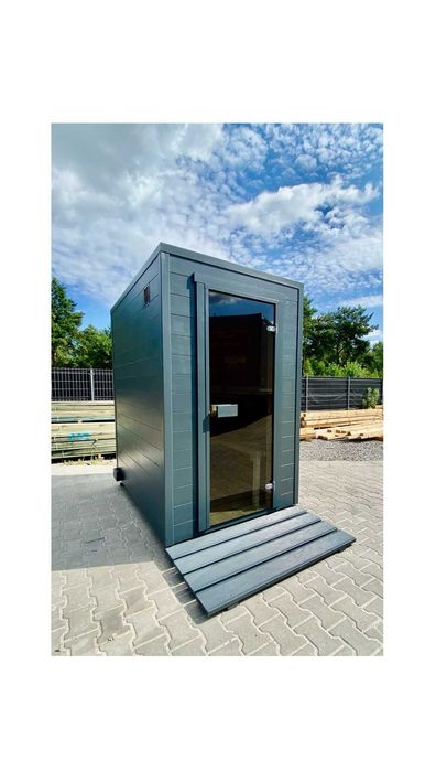 Sauna Sucha - Ogrodowa - SmartSauna - 2 osobowa, Z piecem!