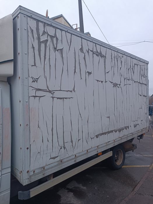 Будка алюміньева до авто з гідробортом