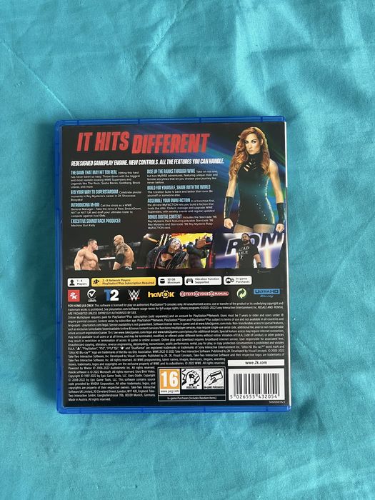Jogo WWE 2K 22 PS5