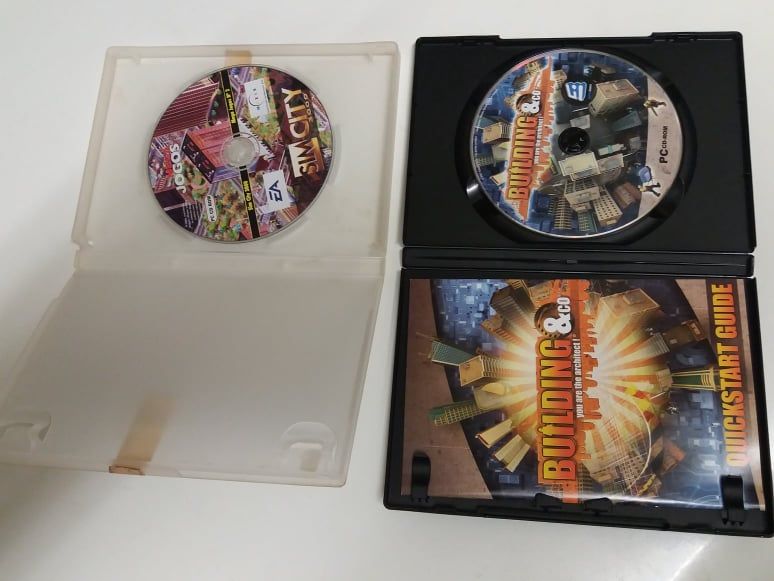 Cds Jogos PC Simcity3000 e Building &co- you are the architect