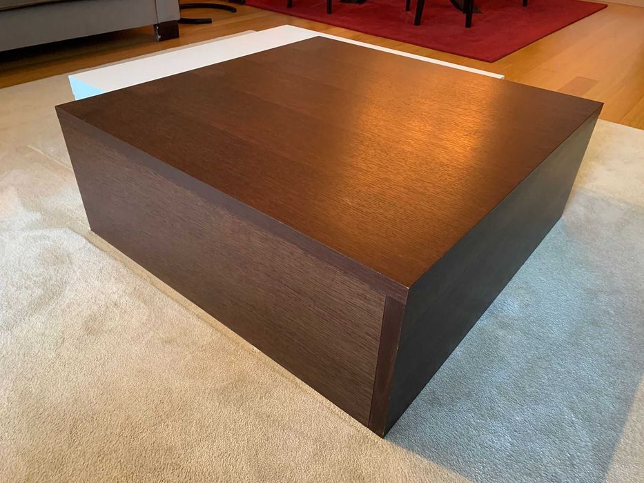 Mesa Temahome Módulos Wengué e Branco