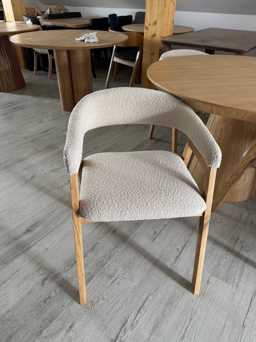 Stół okrągły Fi 120+50 plus 4 krzesła PROMOCJA!