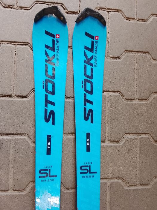 Narty juniorskie Stockli world cup laser sl fis 144 cm 2023