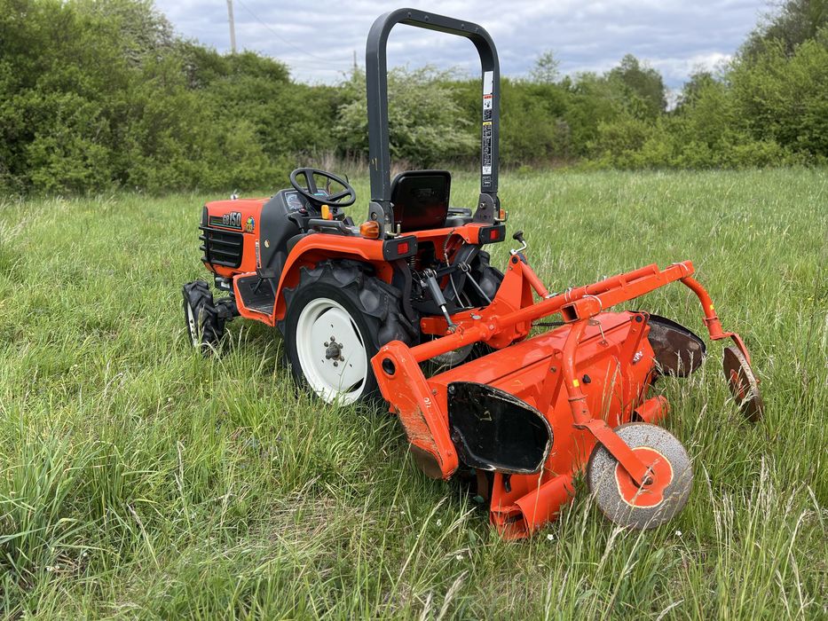 Mini Traktor Japonski Kubota Gb150 4x4 glebogryzarka stan doskonaly Transport Caly kraj