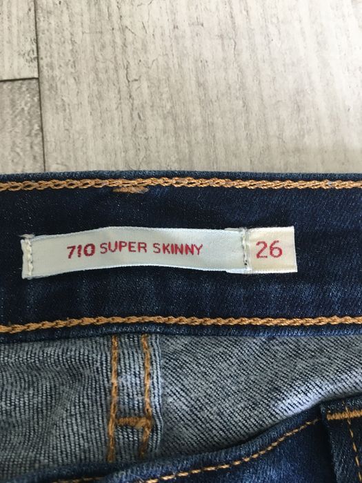 Levi’s jeansy 26/30 skinny