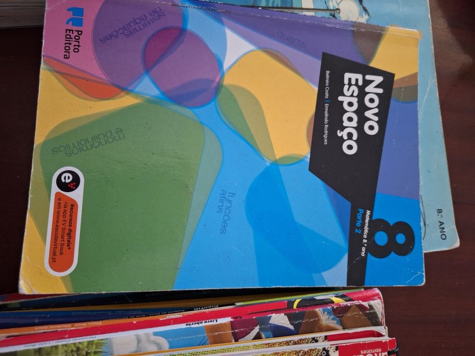 Manuais 8ano bom estado