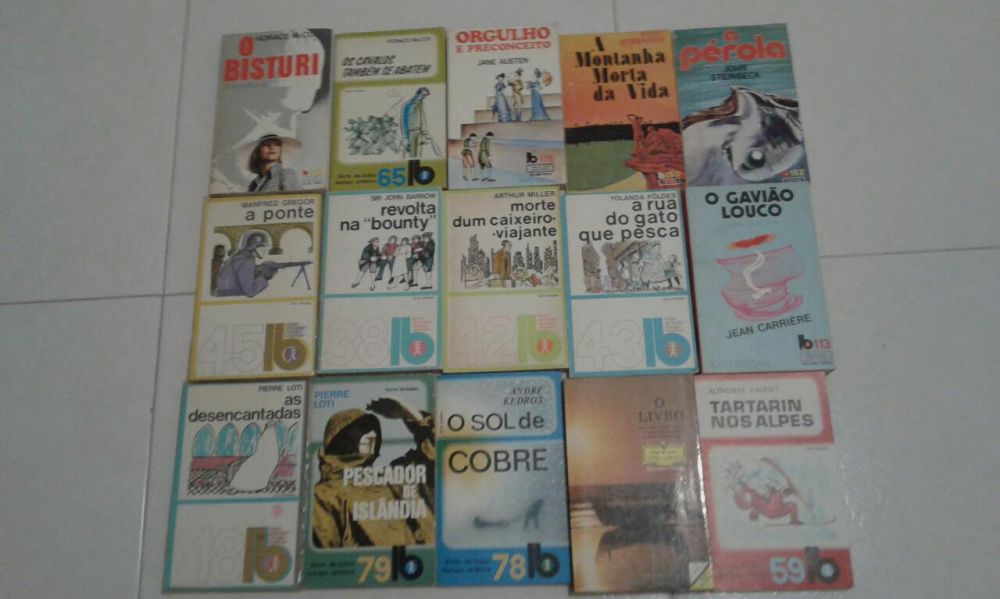Livros de bolso Europa América