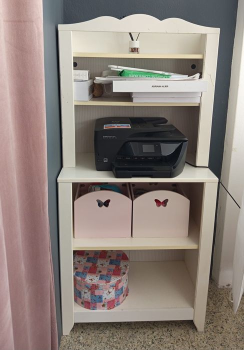 Estante Branca Madeira