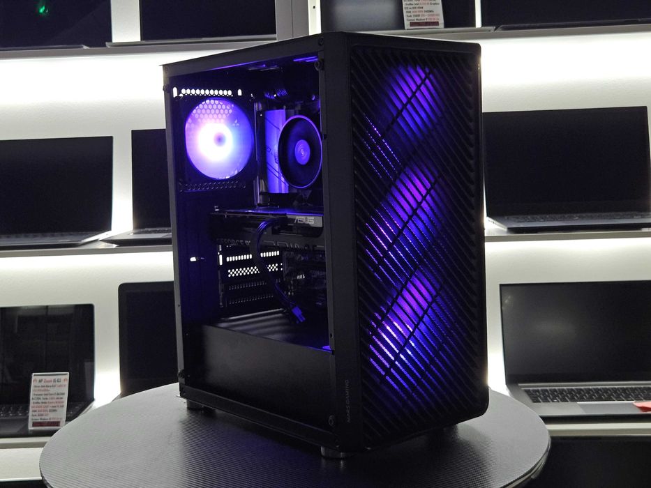 NOWY Gamingowy Komputer Ryzen 12X4.2Ghz | RTX 5050 | 16GB / 512GB SSD