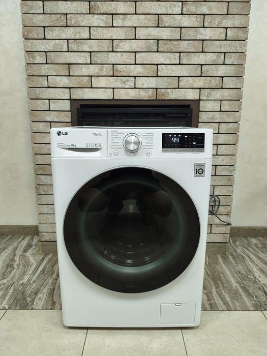 Пральна машина LG ThinQ 8kg Steam, TurboWash, TwinWash, WiFi A+++