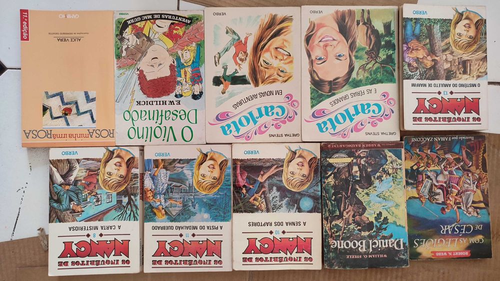 Lote 57 livros de Literatura Juvenil