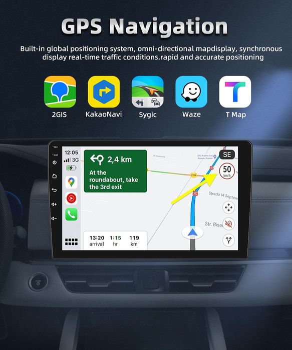 Radio Nawigacja Android Toyota Raw 4
