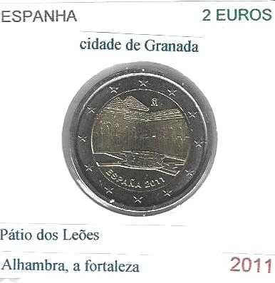 Espanha  - - - - - Moedas Comemorativas de 2 Euros