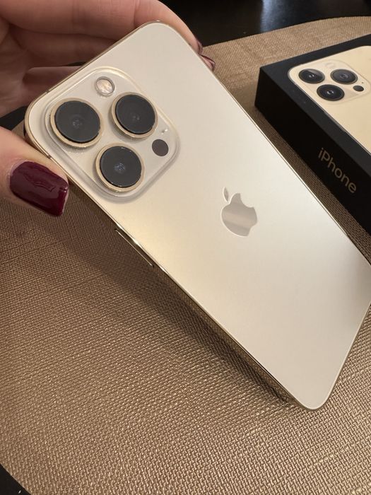 iPhone 13 Pro 256GB Złoty - Stan Idealny + Bogate Wyposażenie