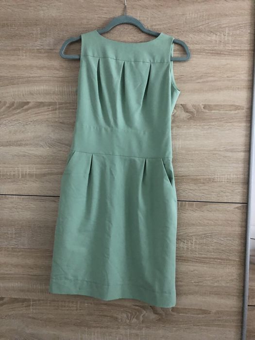 Sukienka mini, miętowa ECHO rozmiar 36