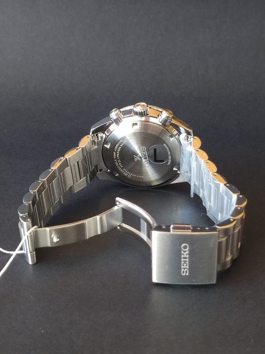 *NOVO* Seiko Solar "Panda" Cronógrafo SSC911P1 SPEEDTIMER (41,5 mm)