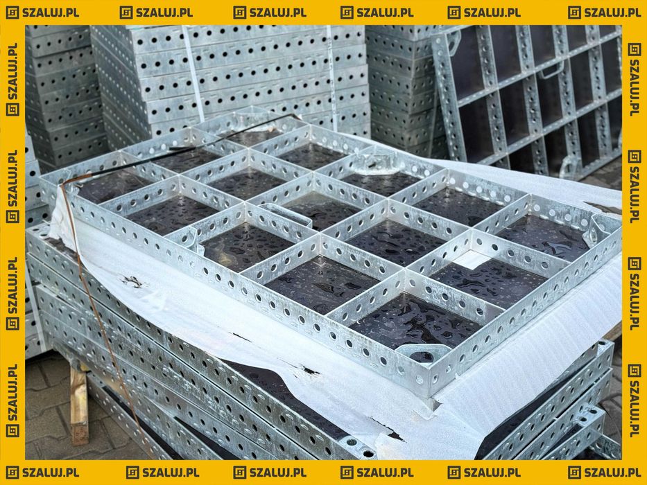 Blaty szalunkowe BAUTEKK stalowy profil ocynk 40kN/m2 sklejka brzozowa