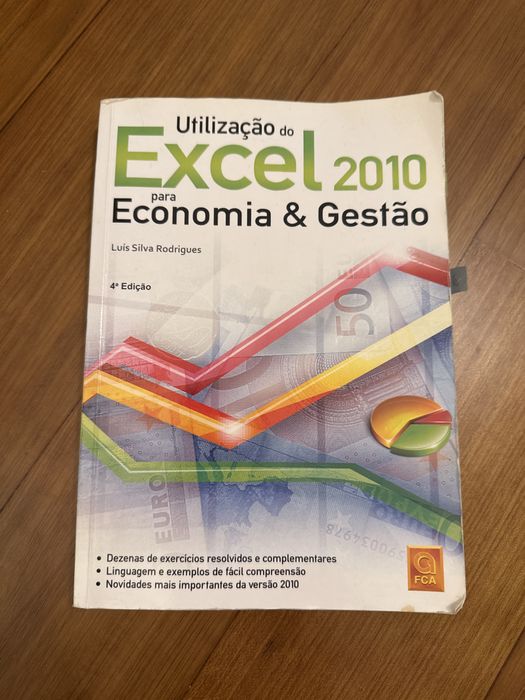 Livro manual utilização do excel - economia e gestão