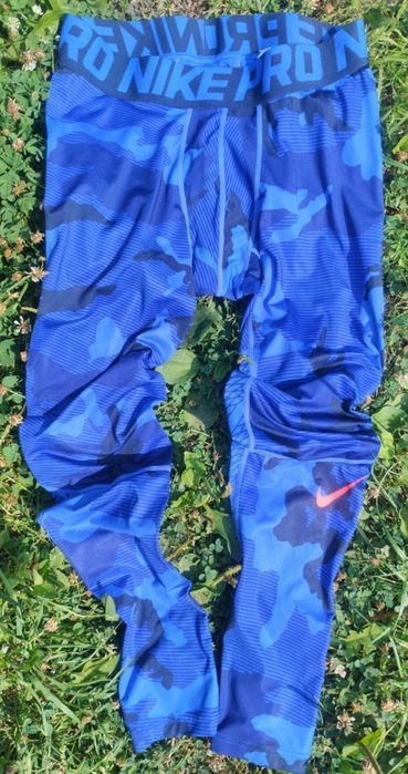 Чоловічі компресійні тайтси (легінси) Nike Pro (Оригінал, L, відводять вологу)