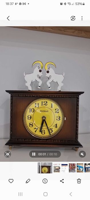 Zegar Poznań koziołki
