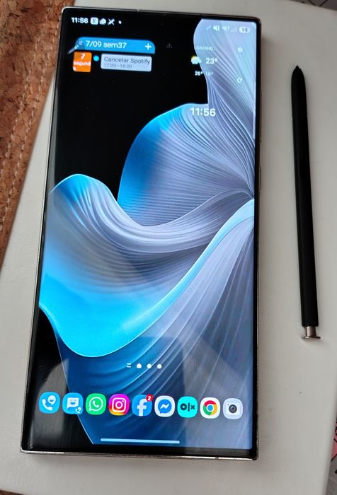 Samsung S23 ultra 5g  Android 16 e-sim C/Novo