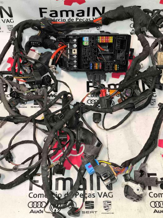 Instalação Elétrica do Motor / Cablagem do Motor SEAT LEON 2.0 Cupra (213 kW / 290 cv) [10.2015 - 08.2020] 5F2974000C (OEM) | 5F0974099B (OEM) | 5F097