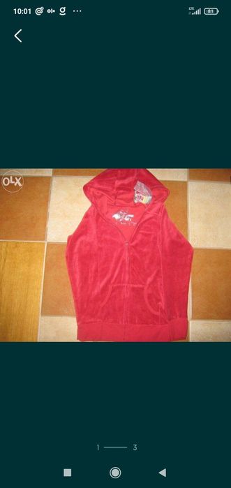 Bluza z kapturem damska dziewczęca