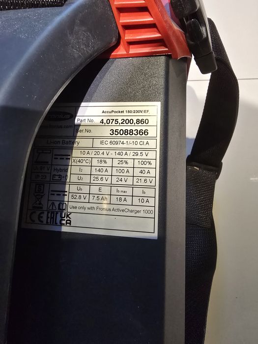 AccuPocket 150/400 spawarka akumulatorowa