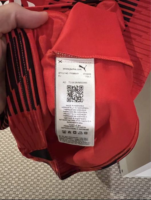 Camisola de futebol AC Milan