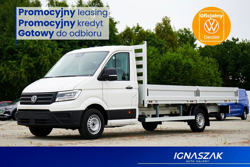 Volkswagen Crafter 35  Skrzynia 4,9M / 177KM/ Manual / LED / Fotel Amortyzowany