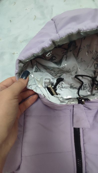 Двостороння куртка для дівчинки