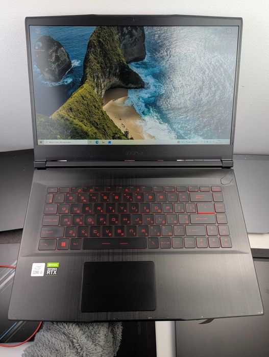 LAPTOP GAMINGOWY MSI GF65 RTX 3060 Intel i5-10500H 144 hz