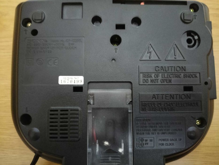 Rádio despertador Sony Dream Machine